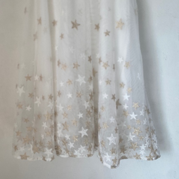 Mayoral 10 Girl’s Starry Embroidered Tulle Dress - Picture 11 of 12